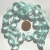 16 inch strand of 16x8mm Faceted Blue Topaz Disks